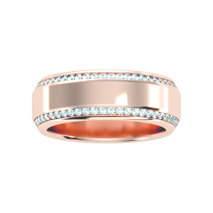 Precision Men's Broad Band Ring