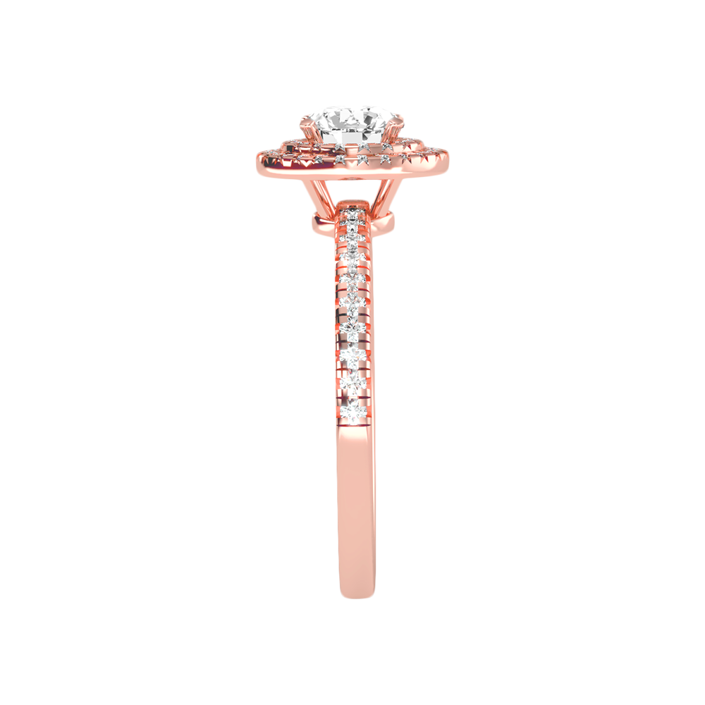 Terrific Halo Diamond Ring