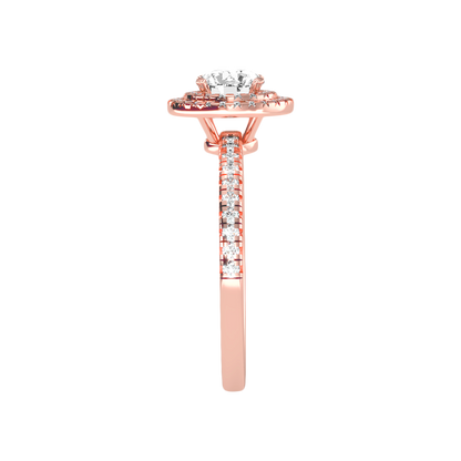 Terrific Halo Diamond Ring