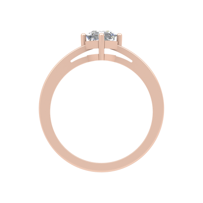 Vintage Inspired Solitaire Ring
