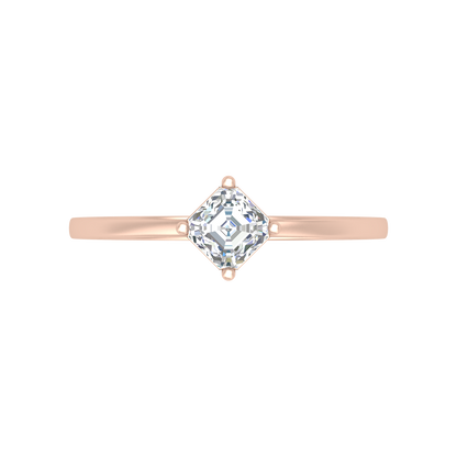 Vintage Inspired Solitaire Ring
