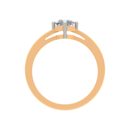 Vintage Inspired Solitaire Ring