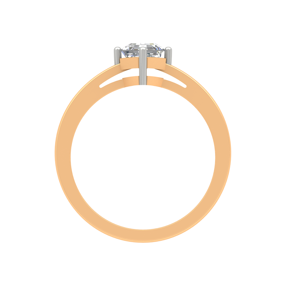 Vintage Inspired Solitaire Ring