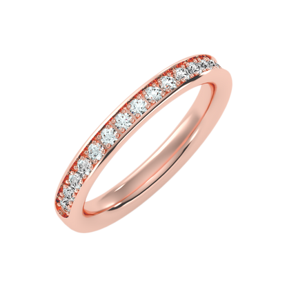 Feaush Half Eternity Band-Color_Rose-Gold