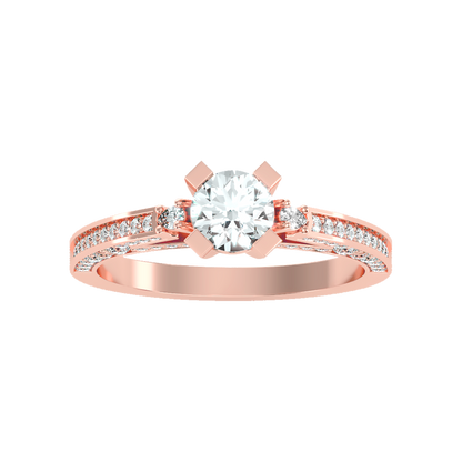 Reefulgent Solitaire Ring