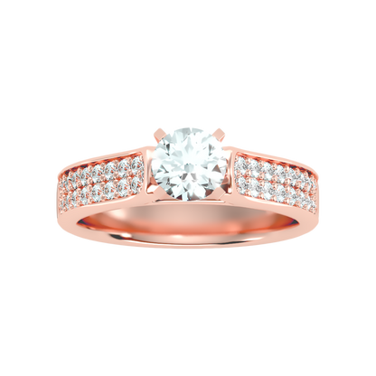 Unique Solitaire Ring