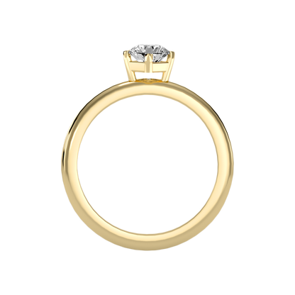 Pleuvoir Classic Solitaire Ring
