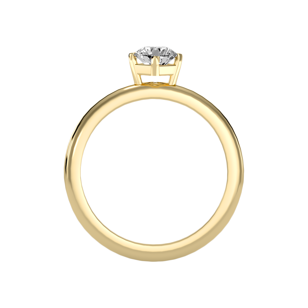 Pleuvoir Classic Solitaire Ring
