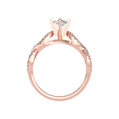 Amazing Solitaire Ring