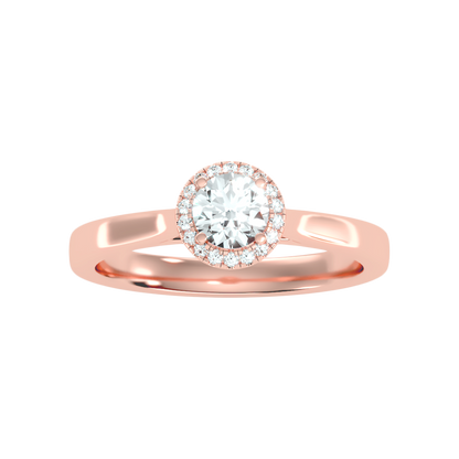 Affable Halo Ring