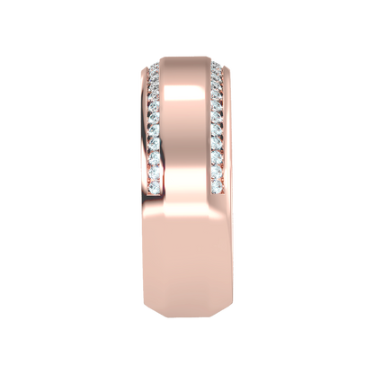 Precision Men's Broad Band Ring