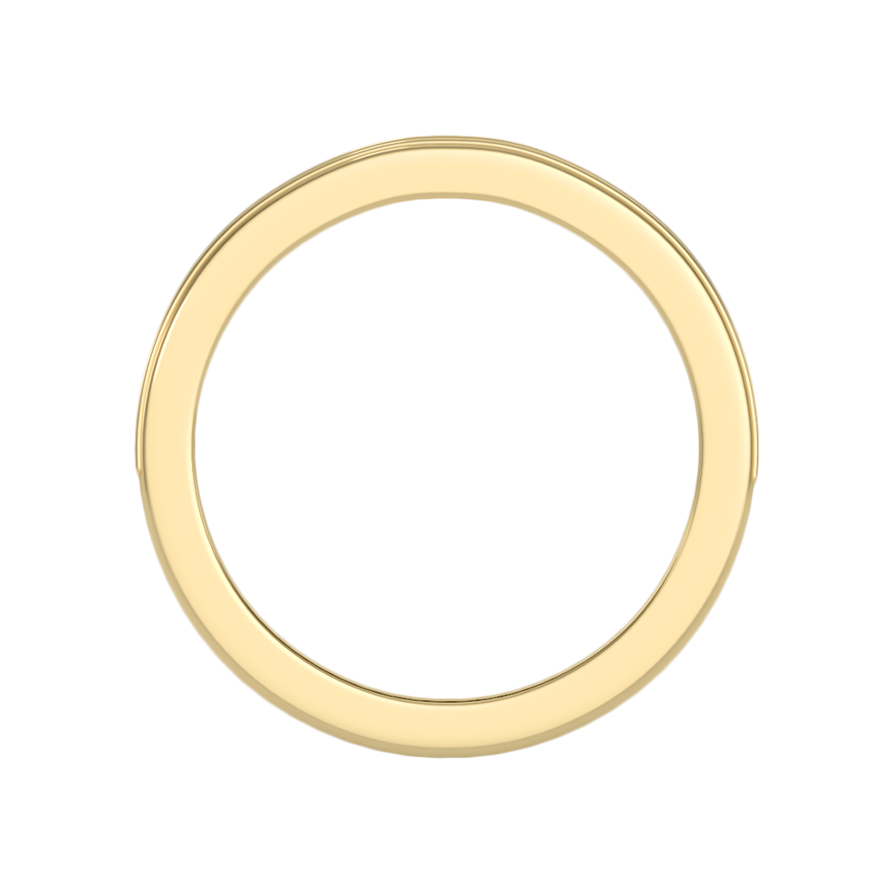 Elegant Half Eternity Wedding Band