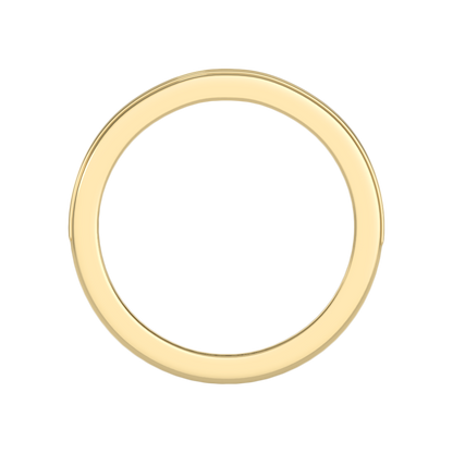 Elegant Half Eternity Wedding Band