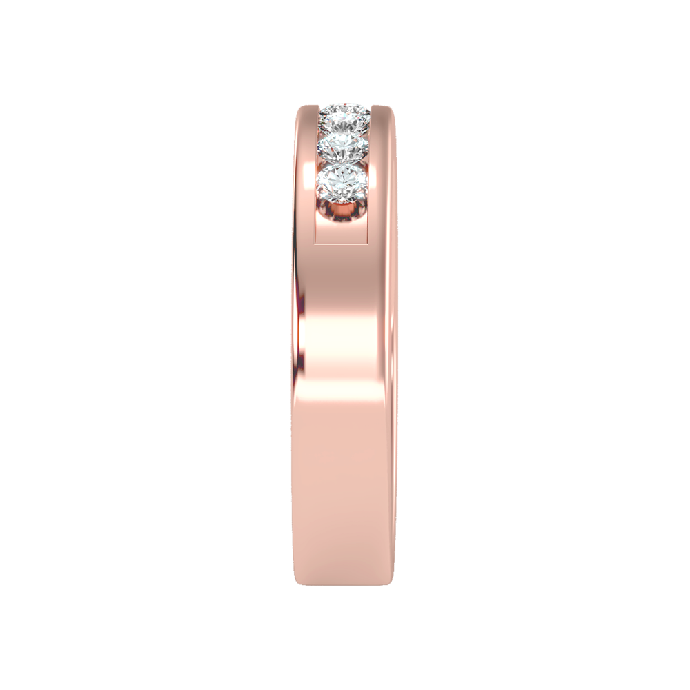Graceful Broad Band Ring