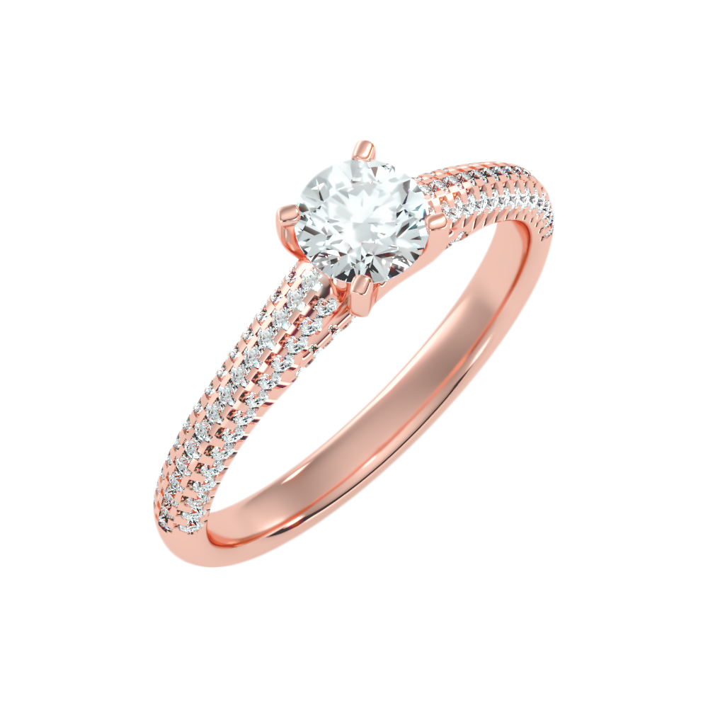 Aceituna Solitaire Ring-Color_Rose-Gold