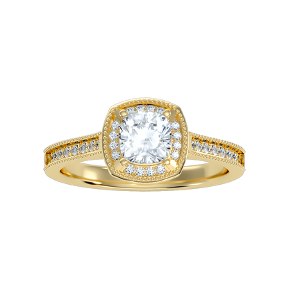 Amy Diamond Halo Ring