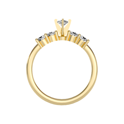 Holy Solitaire Ring