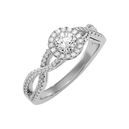 Fabulous Halo Diamond Ring