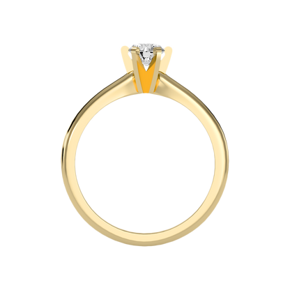 Luxuriant Solitaire Ring