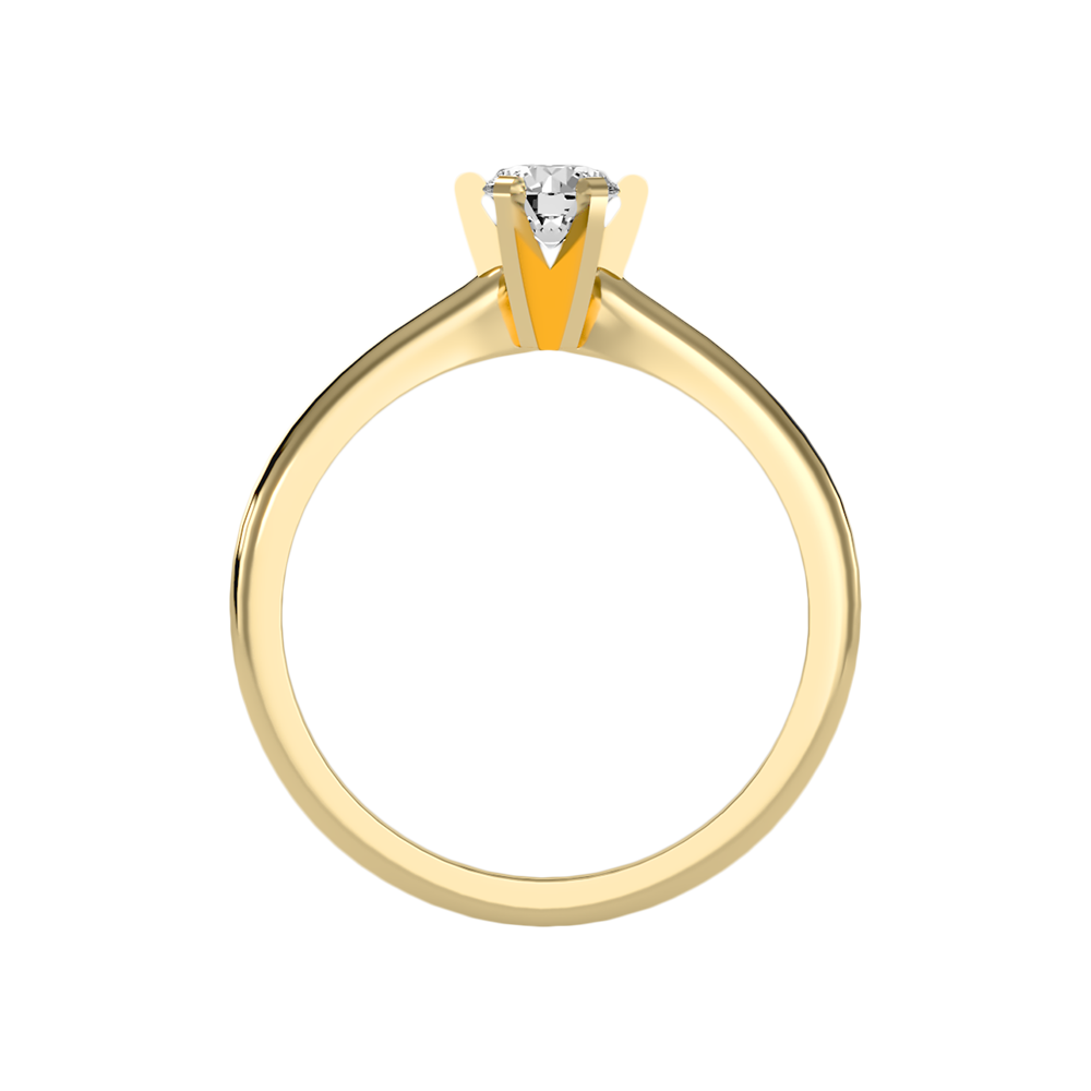 Luxuriant Solitaire Ring