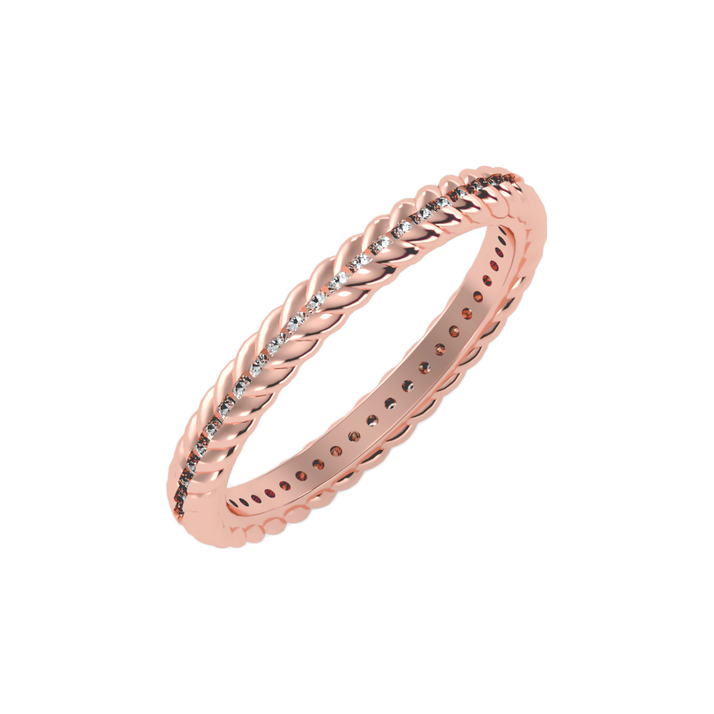 The Eye-Catching Wedding Band