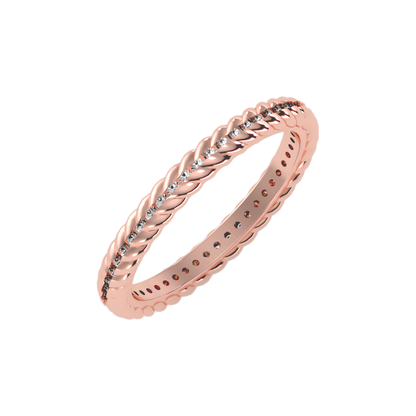 The Eye-Catching Wedding Band