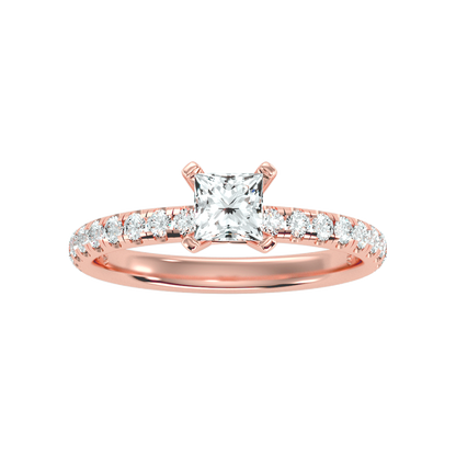 Pleasantness Solitaire Ring