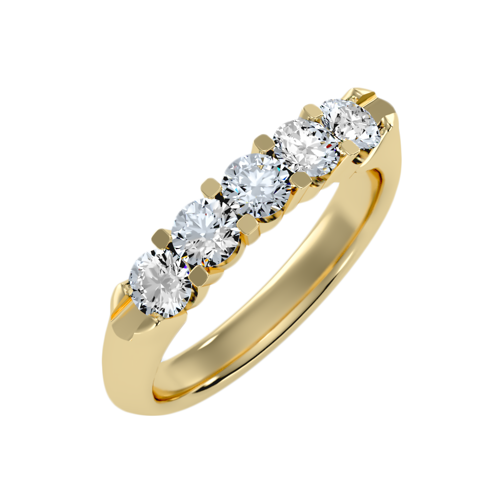 Joily Half Eternity Band-Color_Yellow-Gold