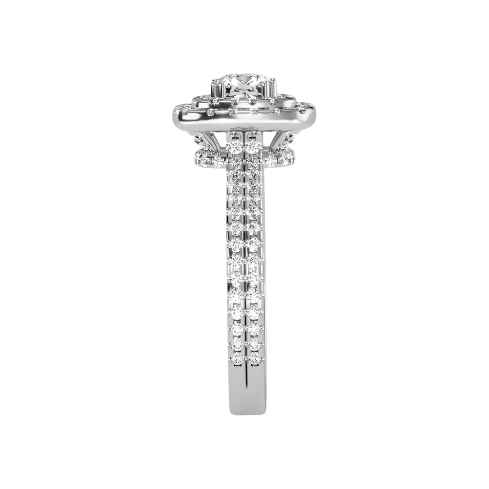 Natural Solitaire Ring