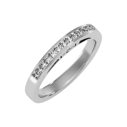 Syzygy Half Eternity Band-Color_White-Gold