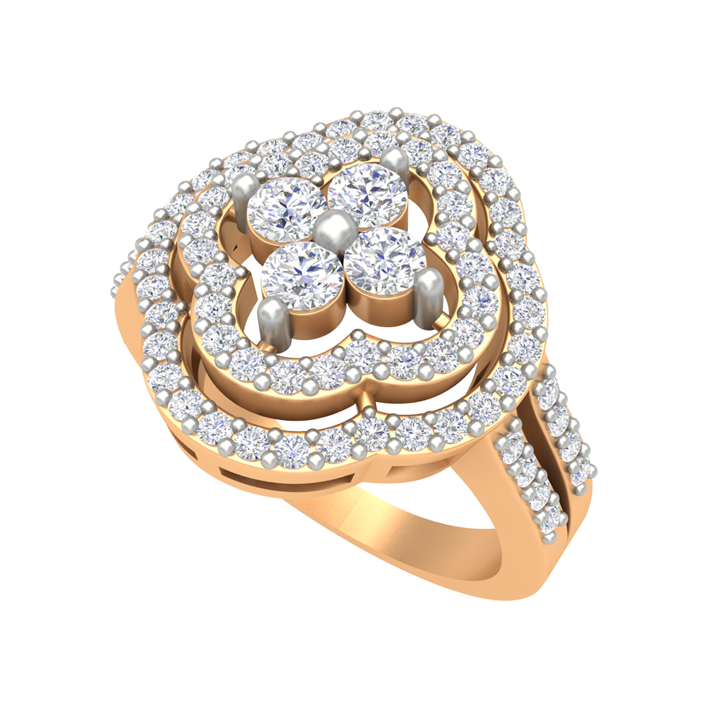 Vintage Inspired Cocktail Ring