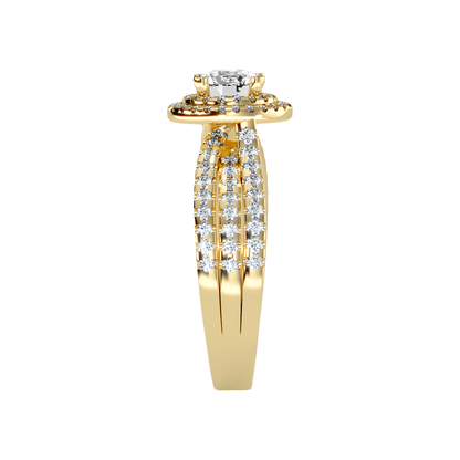 Influential Halo Diamond Ring