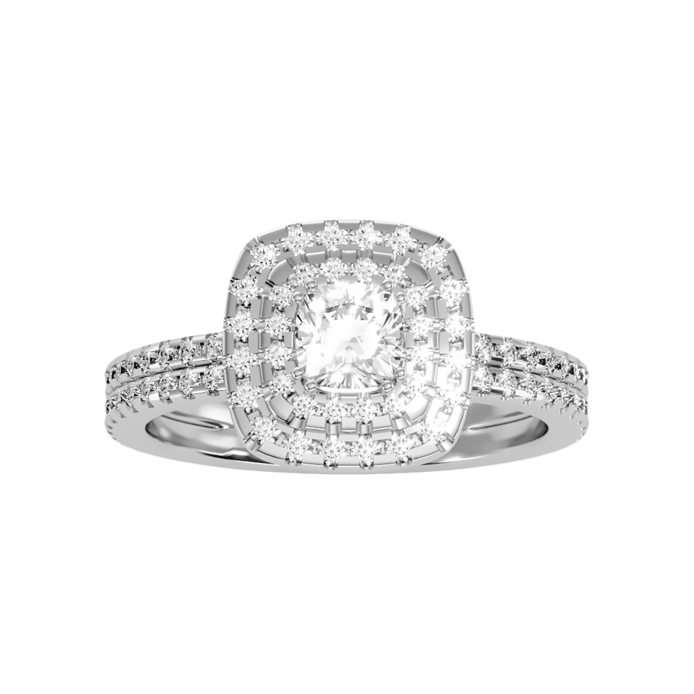 Natural Solitaire Ring