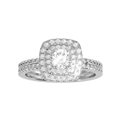 Natural Solitaire Ring