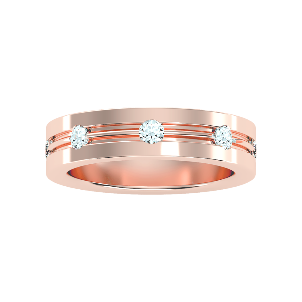 Zenith Men's Broad Band Ring