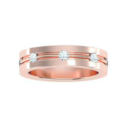 Zenith Men's Broad Band Ring