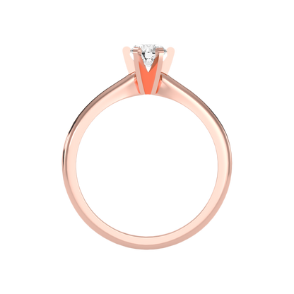 Luxuriant Solitaire Ring