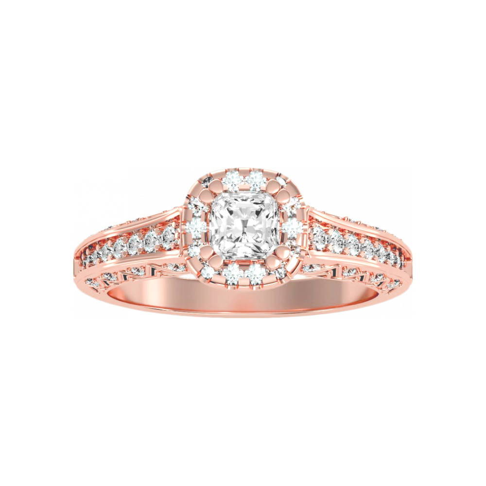 The Sweet-Looking Halo Ring