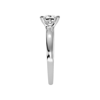 The Radiant Solitaire Ring