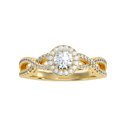 Fabulous Halo Diamond Ring