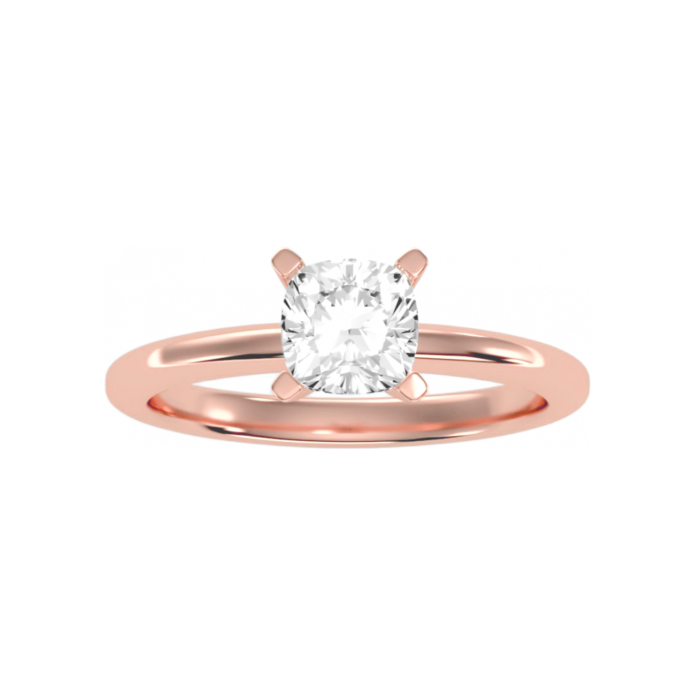 Foxy Solitaire Ring