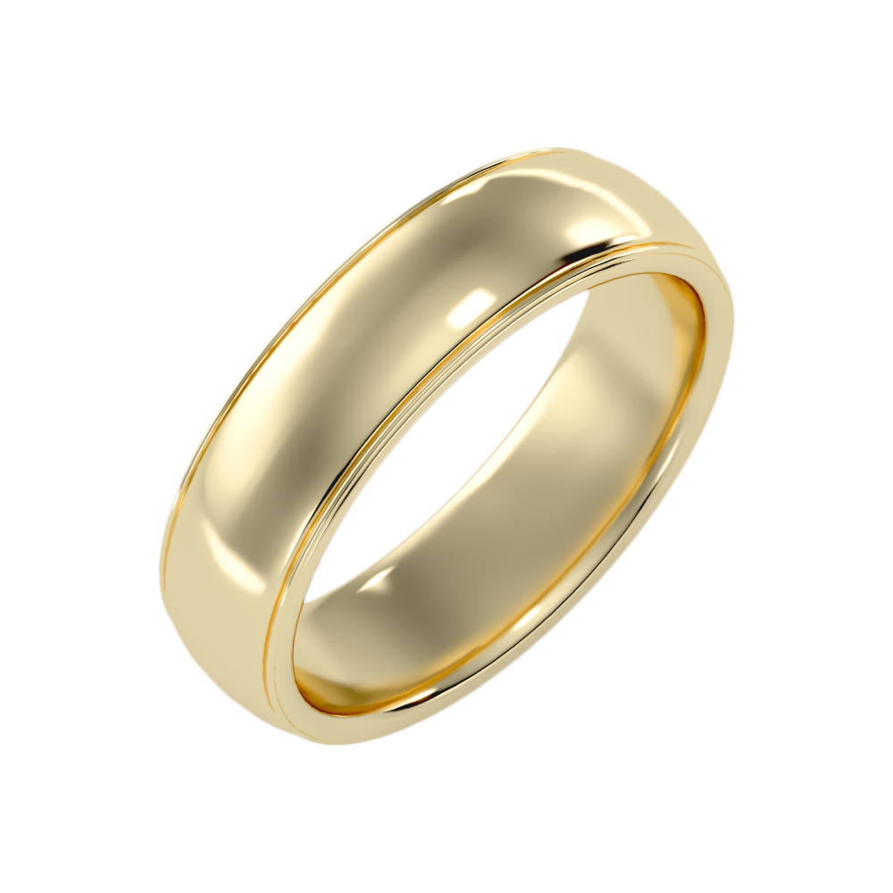Loraison Wedding Band-Color_Yellow-Gold