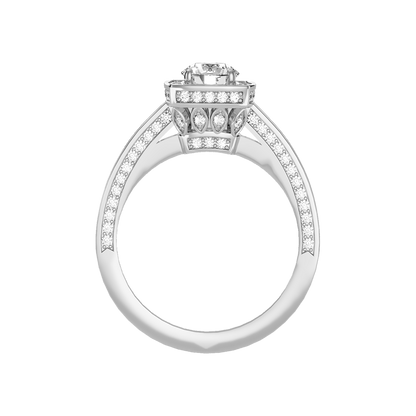 Outlandish Halo Ring
