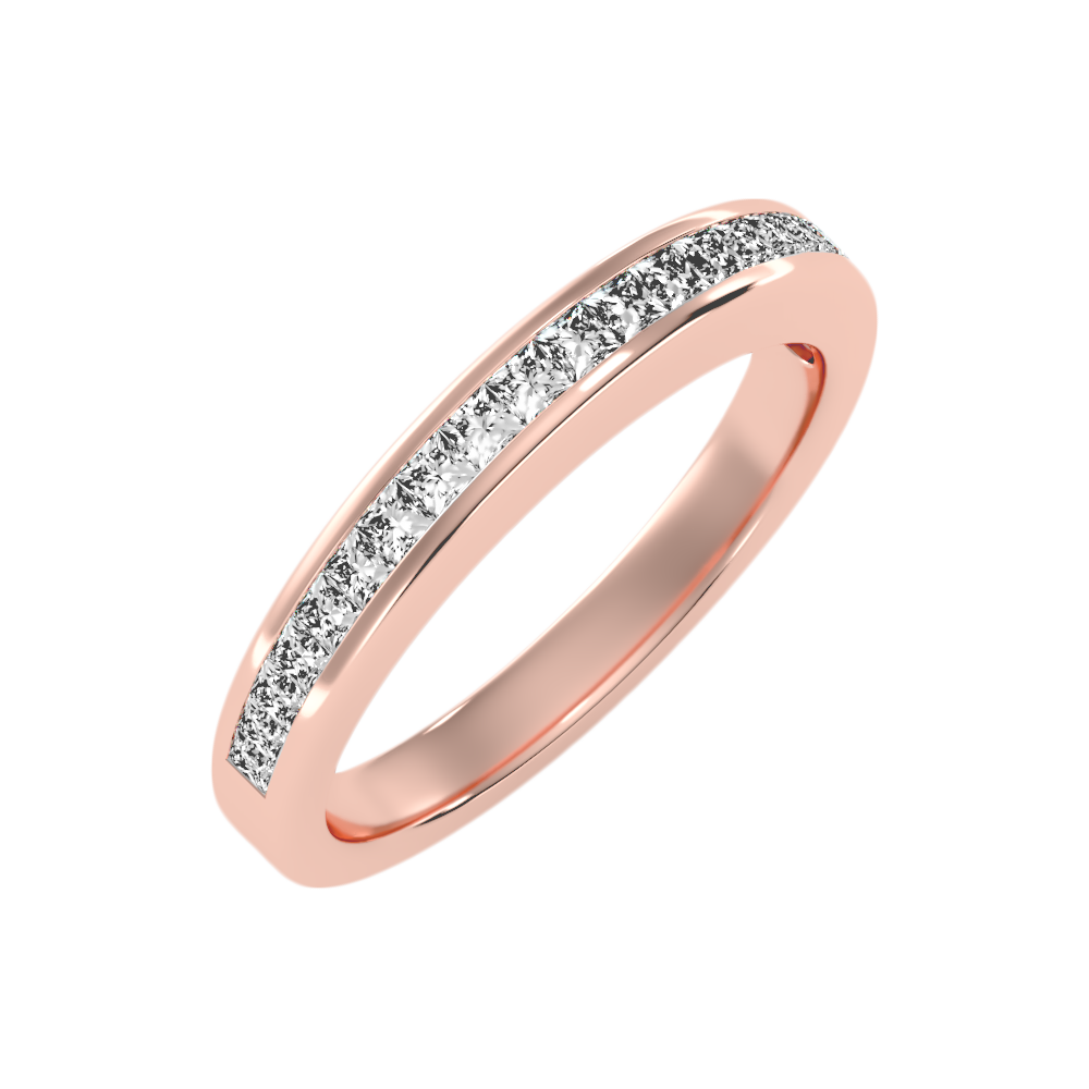 Wew Half Eternity Band-Color_Rose-Gold