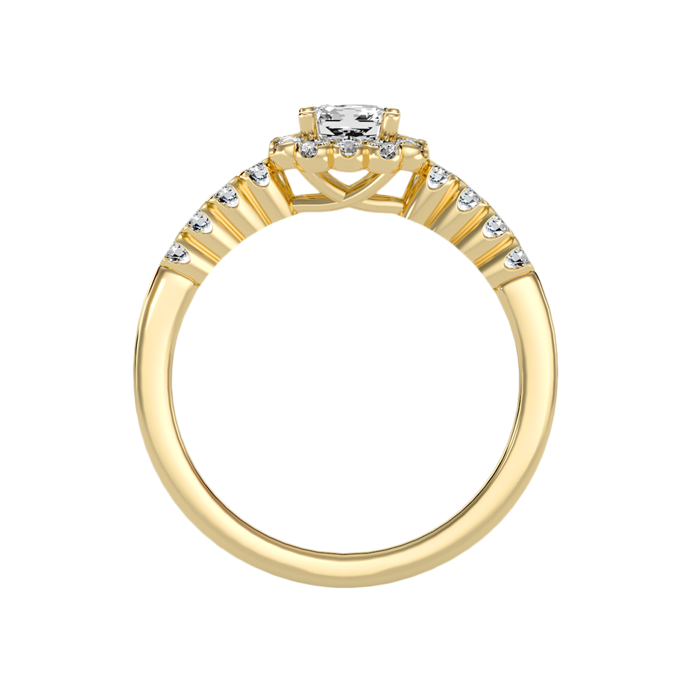 Fashionable Solitaire Ring