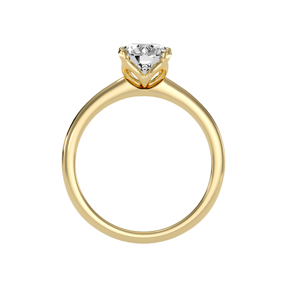 Insouciance Solitaire Ring