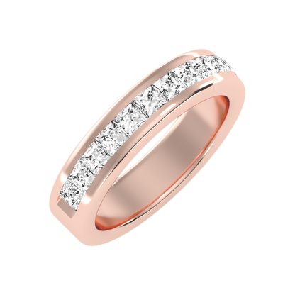 Laesh Half Eternity Band-Color_Rose-Gold