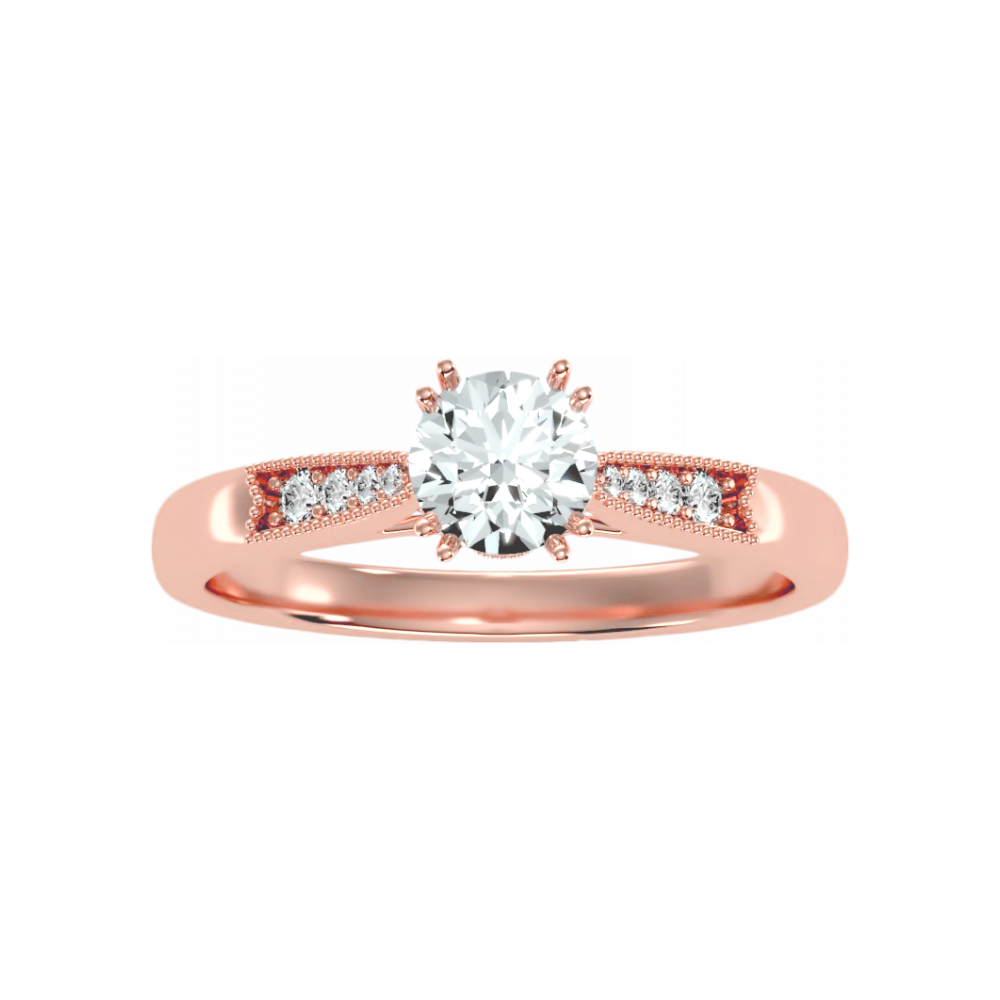 Flashy Solitaire Ring