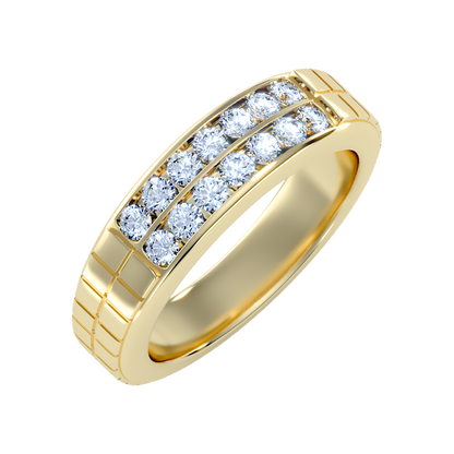 Glitzy Men's Band-Color_Yellow-Gold