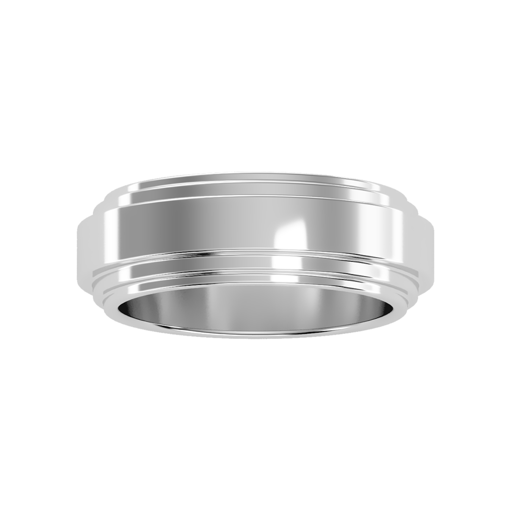 Splendor Men's Broad Band Ring